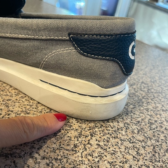 Cole Haan Mens Canvas Grand 360 Penny Loafers Cushioned Lightweight Slip On 9M - Picture 4 of 6